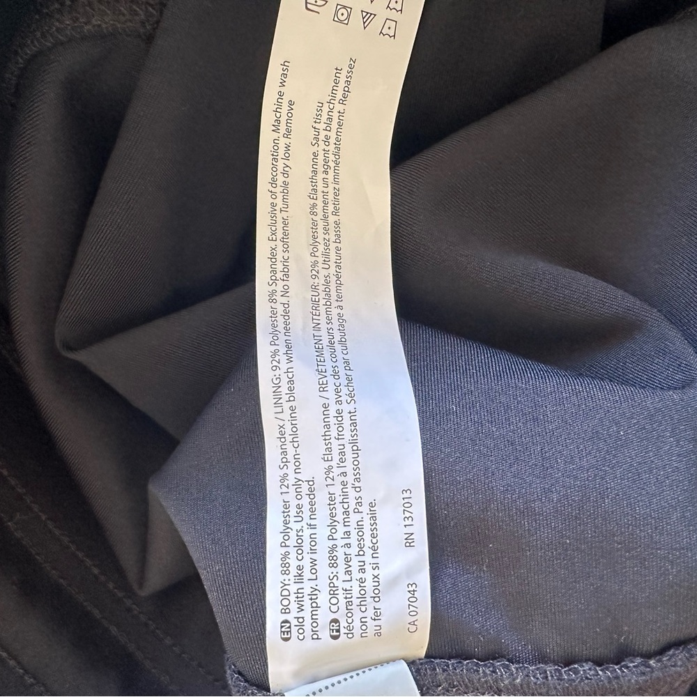 NWT Balance Collection Women’s Black Adeline Skort - L - Picture 10 of 10